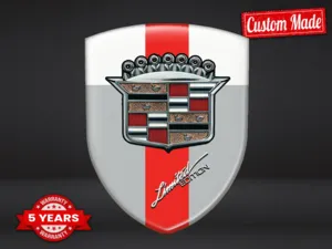 Cadillac Striscione Parabrezza Auto Pregiati Regolabili Moderni ST